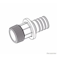 REHAU RAUTITAN Переходник с наружной резьбой 32-R 1 1/4 (RX)