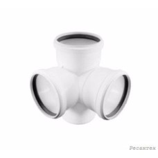 REHAU RAUPIANO PLUS Крестовина двухплоскостная 110/110/110/87°