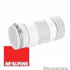 Гофра для унитаза McALPINE WC-F23RJ с хомутом O110