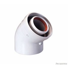 Baxi  KHG (New) Коаксиальный отвод 45 (Main/Eco3/Compact))