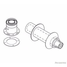 Bosch  Горизонтальный дымоход DN60/100 с подключением к котлу