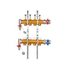 Коллектор HUMMEL для напольного отопления G 1 по EN 1264-4 (горизонтальное подключение) 2205004000