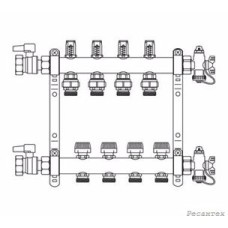 REHAU Распределительный коллектор HKV-D на 4 контура