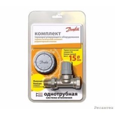 Danfoss  RA-G Ду15пр и RA2994 комп-т терморег-ра (состоит из 013G2994 и 013G1675)