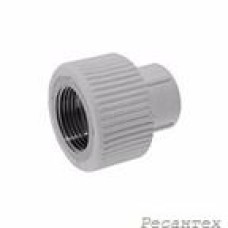 Муфта комбинированная PRO AQUA с внутр. резьбой  PP-R 20*3/4