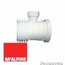 Муфта McALPINE WC-DC1D соединительная с раструбом 90мм с отводом 40мм