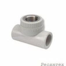 Тройник комбинированный EKOPLASTIK с внутр. резьбой PP-R 32*1