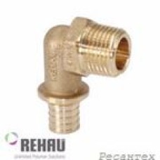 Уголок переходной 139511-001 MX REHAU с наруж. резьбой 25*3/4