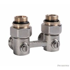 Watts  Двойной компакт-вентиль для радиатора ECK 1/2” х 1/2”