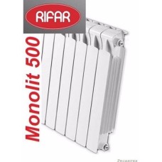 Биметаллический радиатор Rifar Monolit 500/6 секций