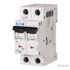 Eaton  Выключатель авт. мод. 2п C 16А PL4-C16/2 4.5кА EATON 293142