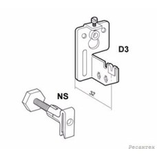 DeLonghi  D3+NS Комплект из двух кронштейнов, комплектация тип 11