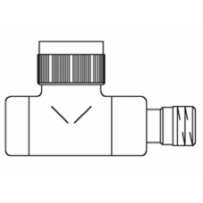 Вентиль (термостатический клапан) Oventrop серия E (эксклюзивная) прямой Ду15 1/2 , артикул 1163182, цвет матовая сталь
