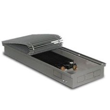 Внутрипольный конвектор PrimoClima PCN90-2500 без вентилятора, решетка из алюминия анодированного в натуральный цвет