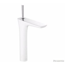 Смеситель для раковины Hansgrohe PuraVida хром/белый