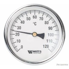 Watts  F+R801(T) 100/150  Watts Термометр биметаллический  с погружной гильзой  100 мм